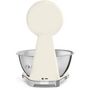 Voir la diapositive 3 : SMEG Balance de cuisine KSF01CRWW Crème