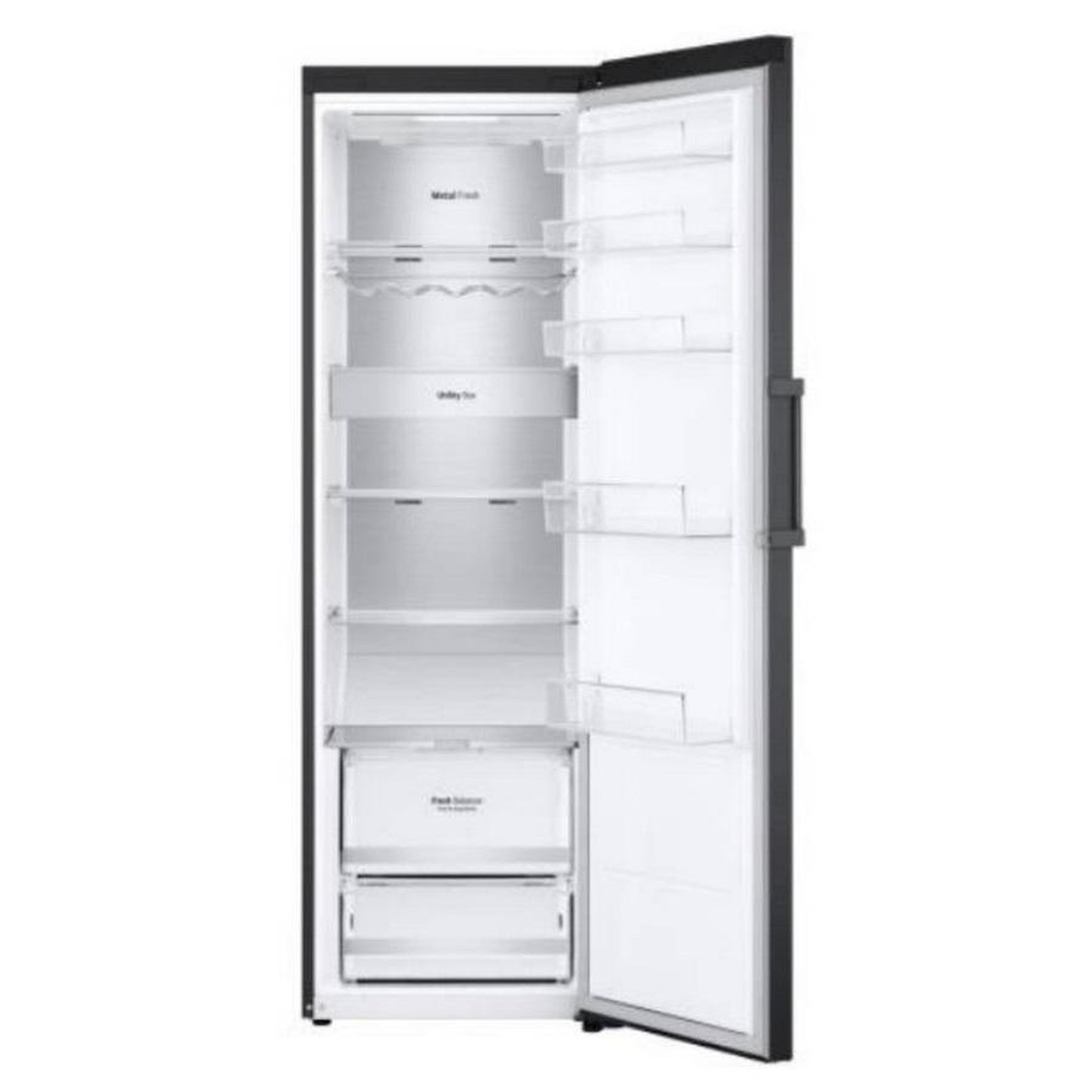 Voir la diapositive 4 : LG Réfrigérateur 1 porte 60cm 386l nofrost noir - GLM71MCCSD