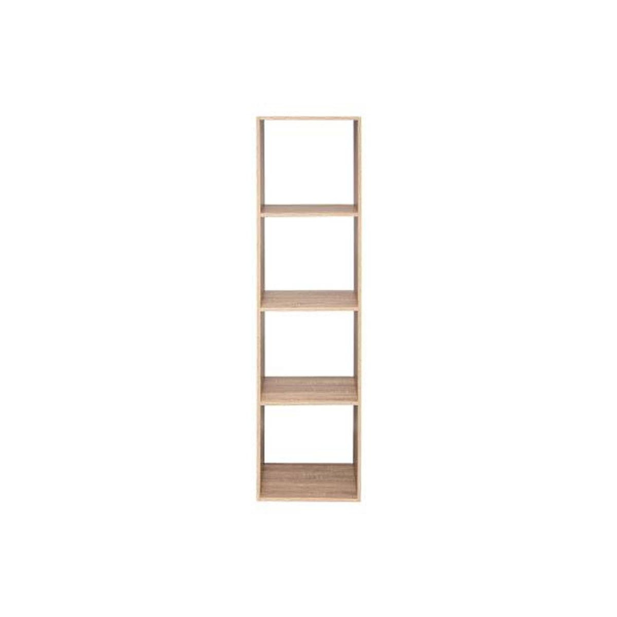 Voir la diapositive 2 : FIVE Étagère 4 Cases  Mix n'Modul  134cm Naturel