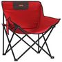 Voir la diapositive 4 : VIDAXL Chaise de camping avec poche pliable lot de 2 rouge