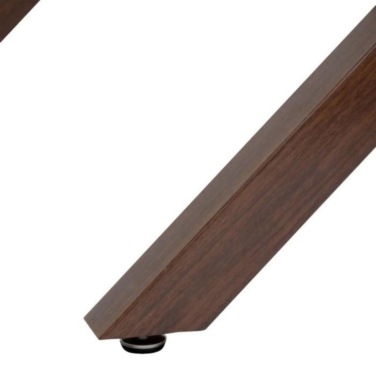 ATMOSPHERA Table à Manger en Verre  Jorel  180cm Transparent & Marron