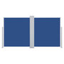 Voir la diapositive 3 : VIDAXL Auvent lateral retractable Bleu 100 x 600 cm