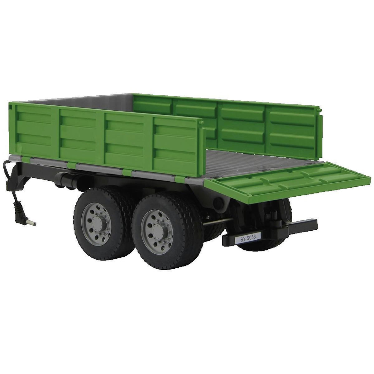 Jamara Remorque à benne basculante télécommandée Jamara verte