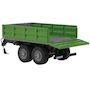 Voir la diapositive 3 : Jamara Remorque à benne basculante télécommandée Jamara verte