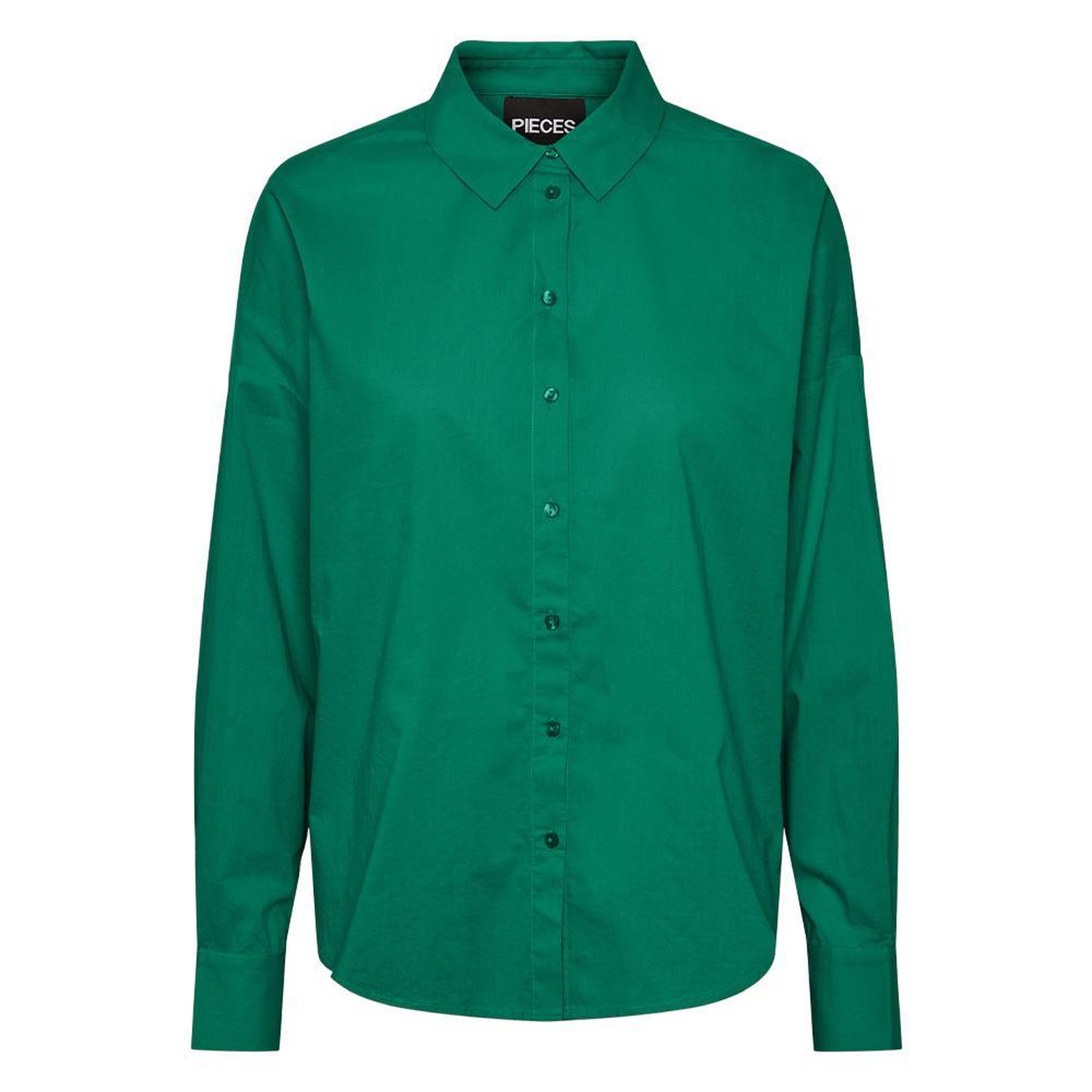 Pieces Chemise Manches Longues es Femme Pieces Tanne. Coloris disponibles : Vert