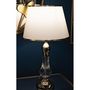 Voir la diapositive 5 : Paris Prix Lampe à Poser Design en Verre  Bravatislava  59cm Or