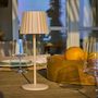 Voir la diapositive 2 : Lumisky Lampe de table sans fil LED ABBY Crème Aluminium