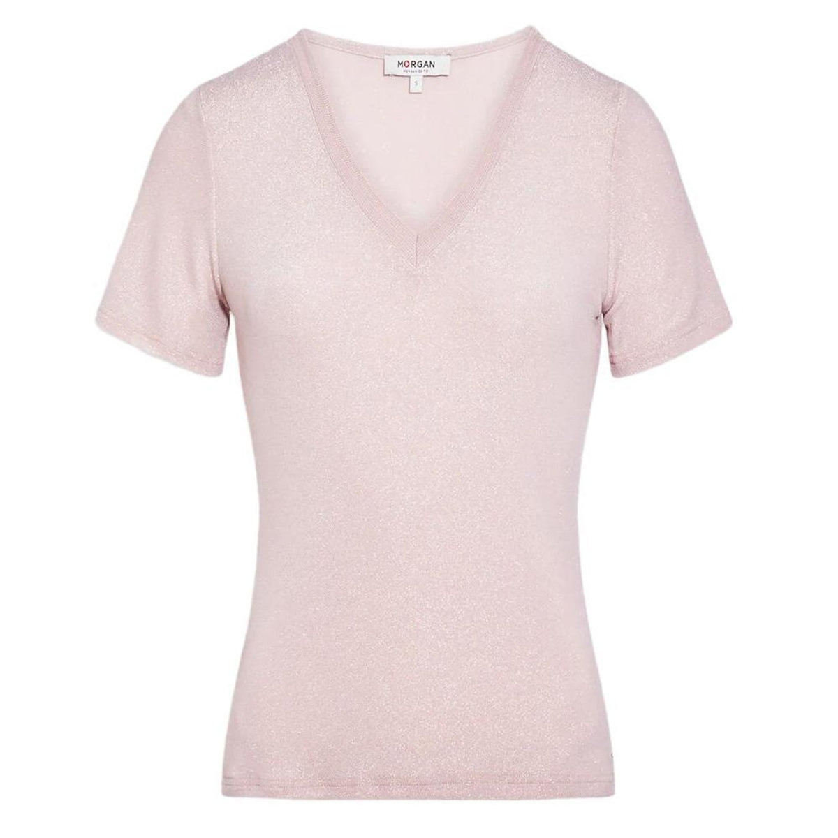 MORGAN T shirt  Clair Femme Morgan Diwi