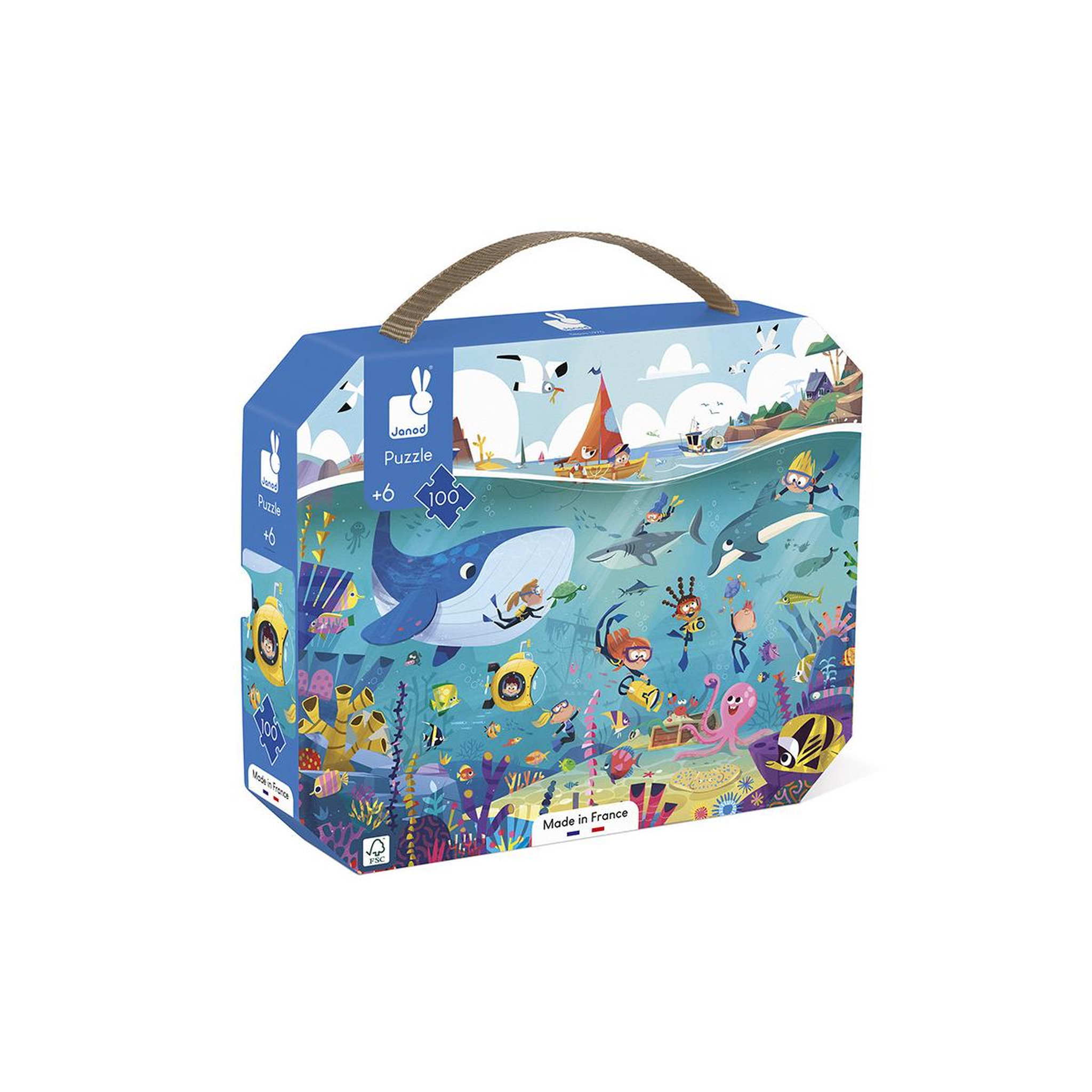 JANOD 100 pieces Les fonds marin
