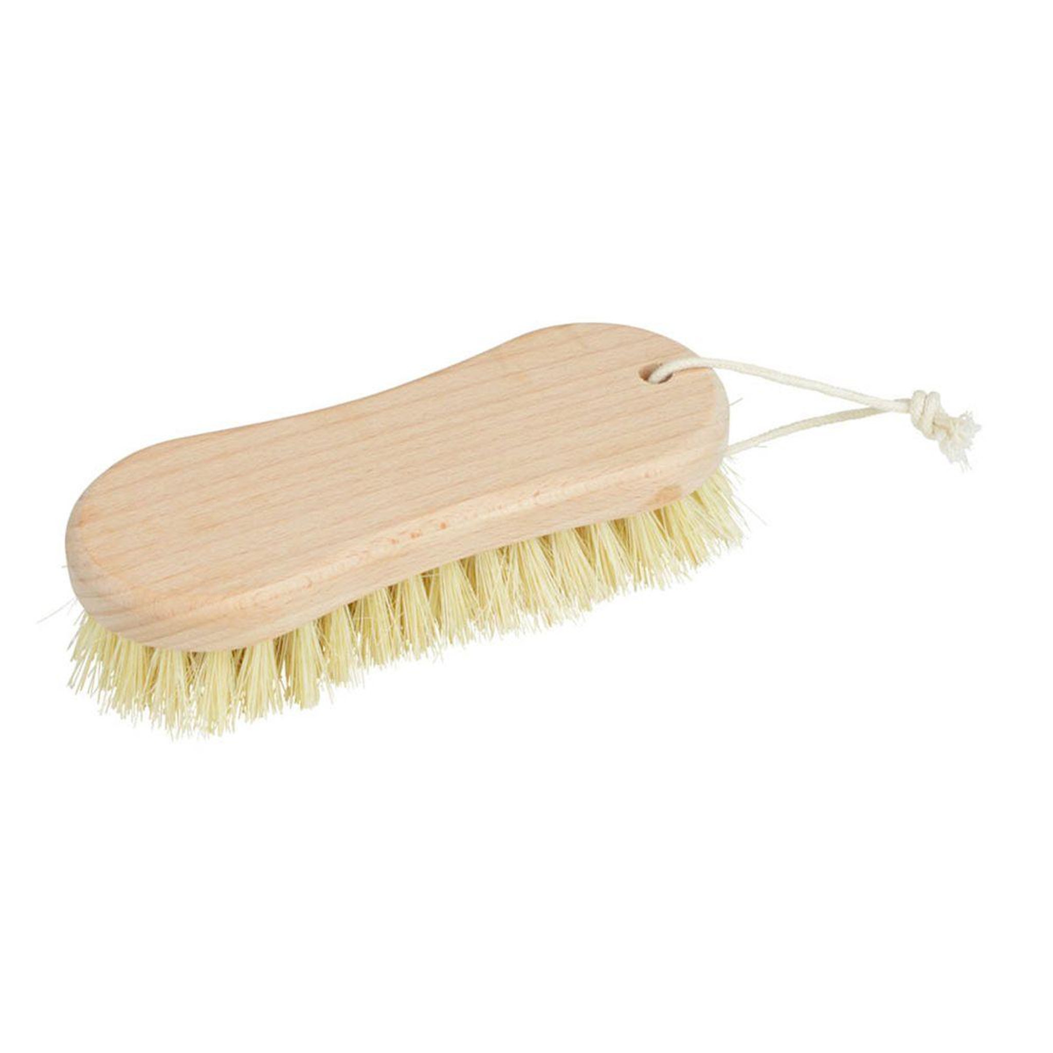HOMEA Brosse à laver en bois  vintage  15cm naturel