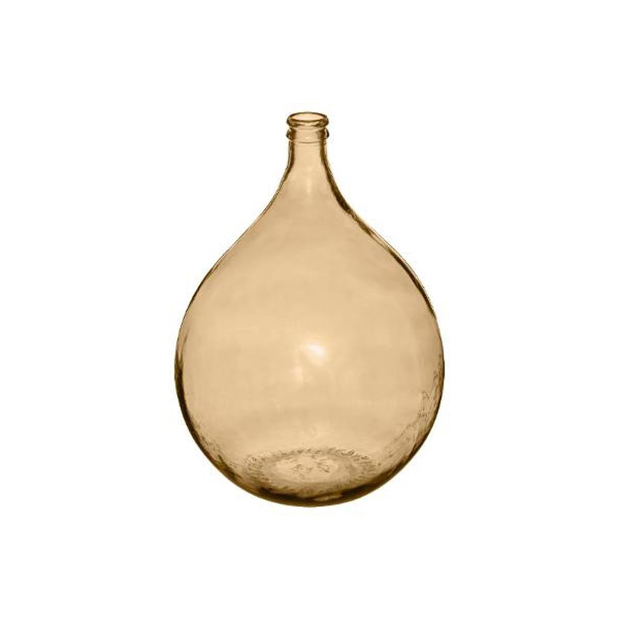 ATMOSPHERA Vase Design en Verre  Dame Jeanne  56cm Rose Blush