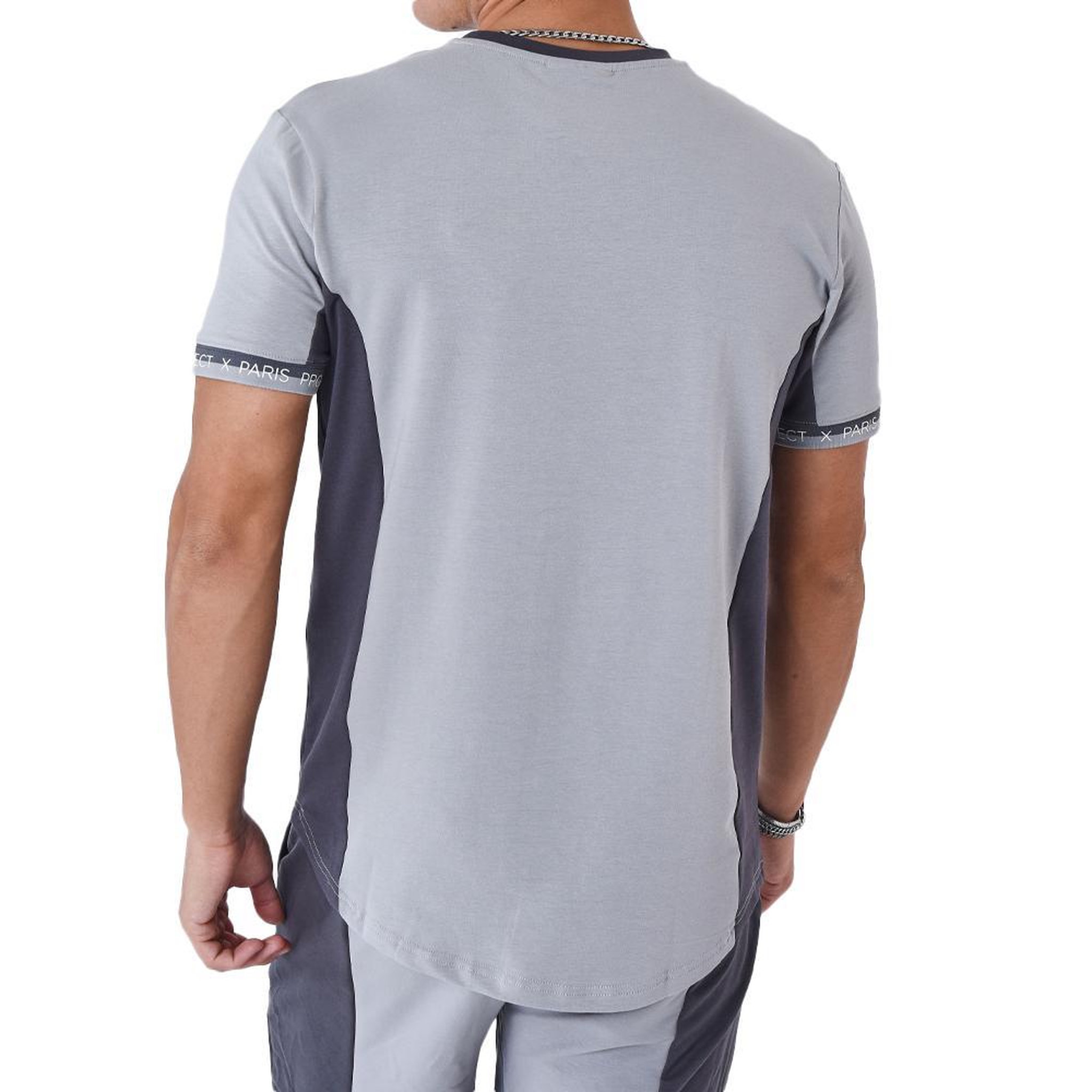 Voir la diapositive 2 : Project X T-shirt  Homme Project X Paris Bicolore