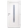 Voir la diapositive 4 : VIDAXL Porte d'entree anthracite 108x200 cm PVC