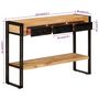Voir la diapositive 6 : VIDAXL Table console 110x30x76 cm Bois de manguier solide