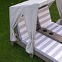 Voir la diapositive 3 : Kidkraft Bain de soleil double pour enfant avec porte gobelets - Gris