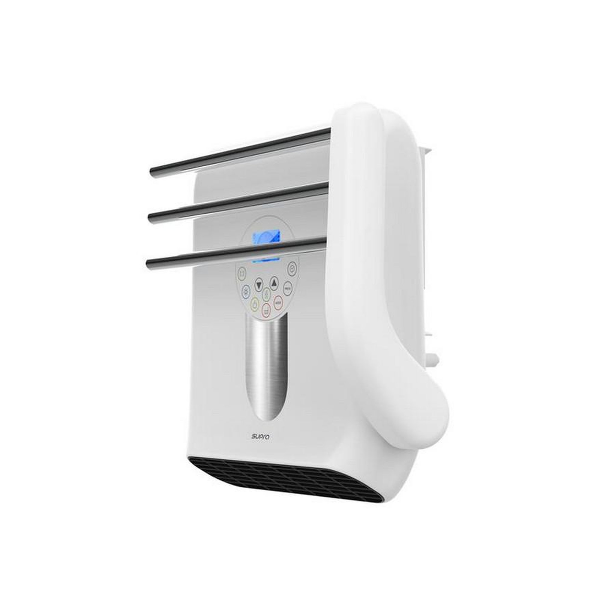 Voir la diapositive 3 : Supra Radiateur sèche-serviettes électrique 2000w blanc - LESTOSC02