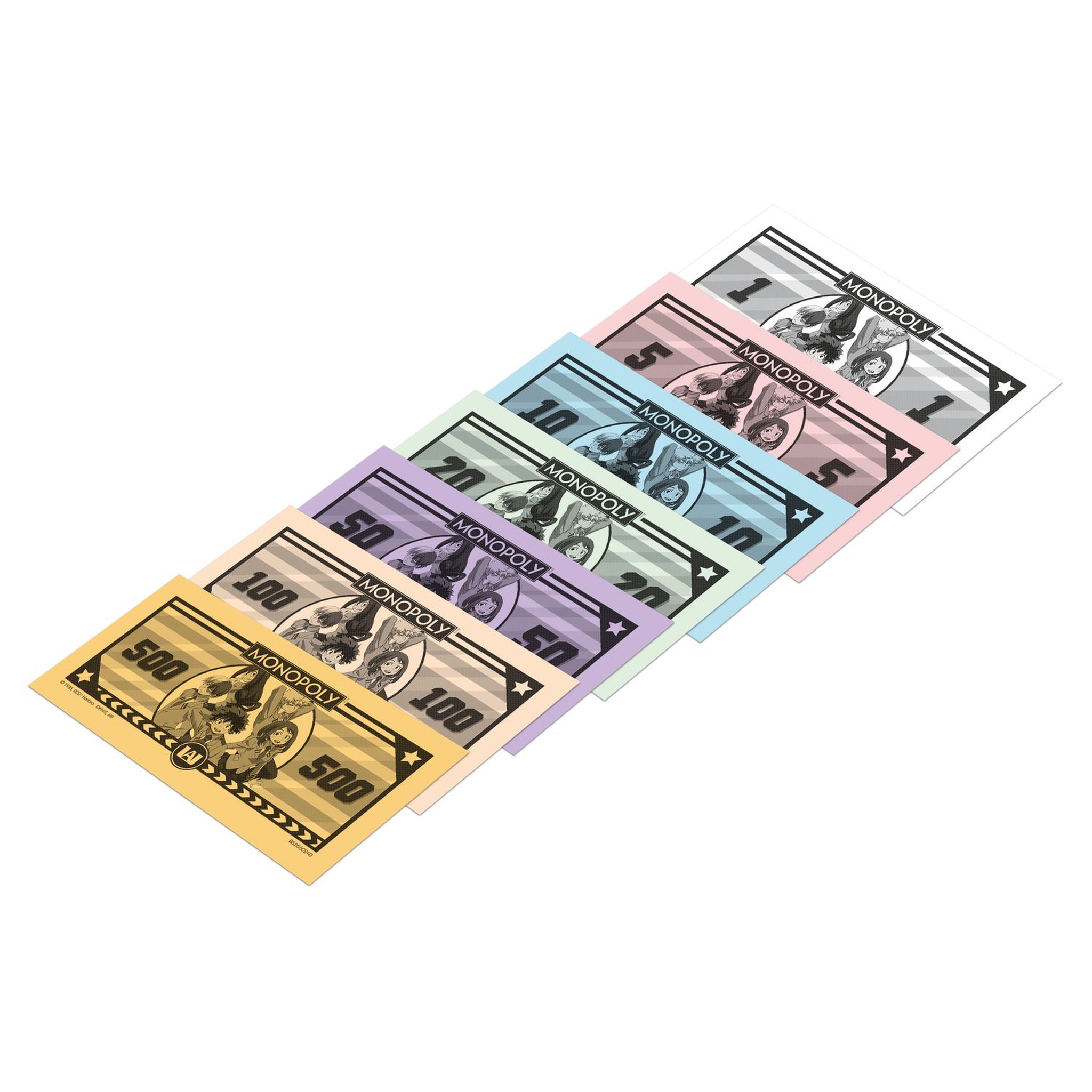 Voir la diapositive 5 :  WINNING MOVES Jeu Monopoly My Hero Academia