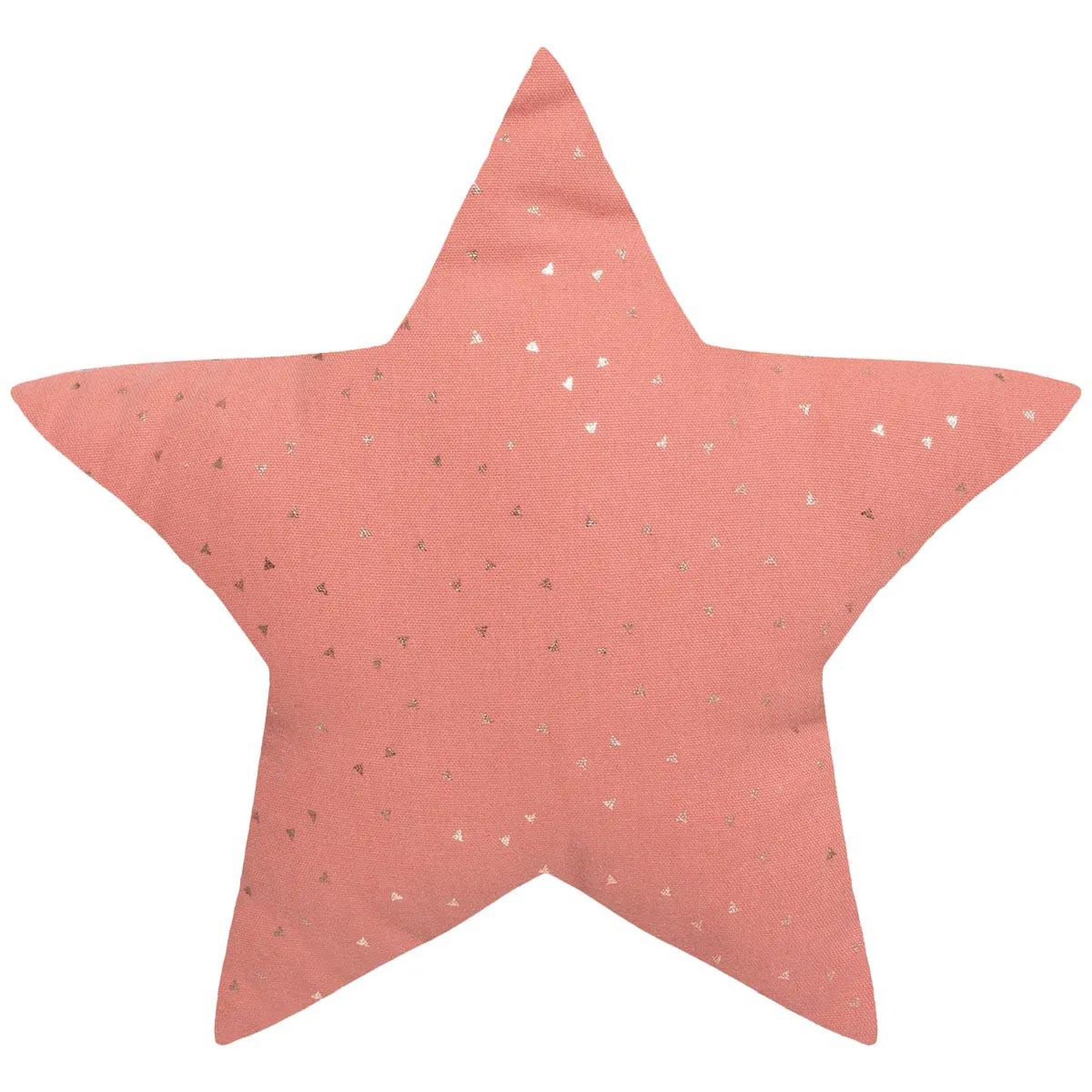 Atmosphera Kids Coussin enfant  berlingot étoile  40x40cm terracotta