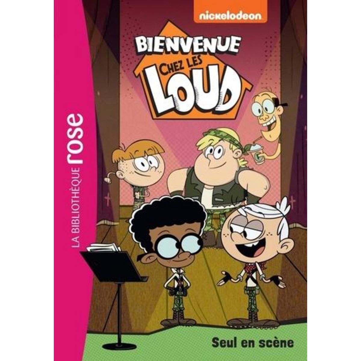 BIENVENUE CHEZ LES LOUD TOME 45 : SEUL EN SCENE, Nickelodeon