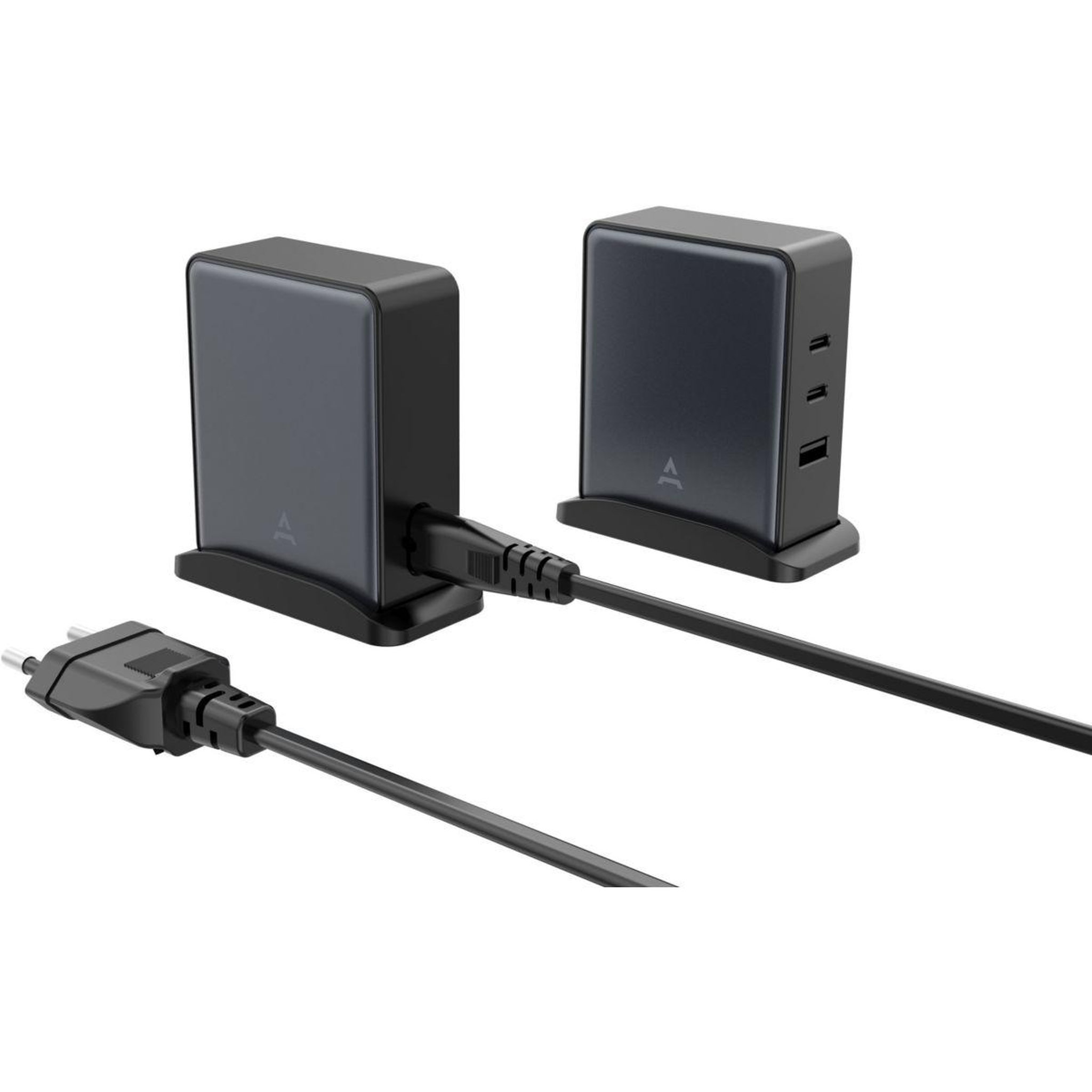 Voir la diapositive 3 : ADEQWAT Station d'accueil de charge 100w 2 usb-c 1 usb-a