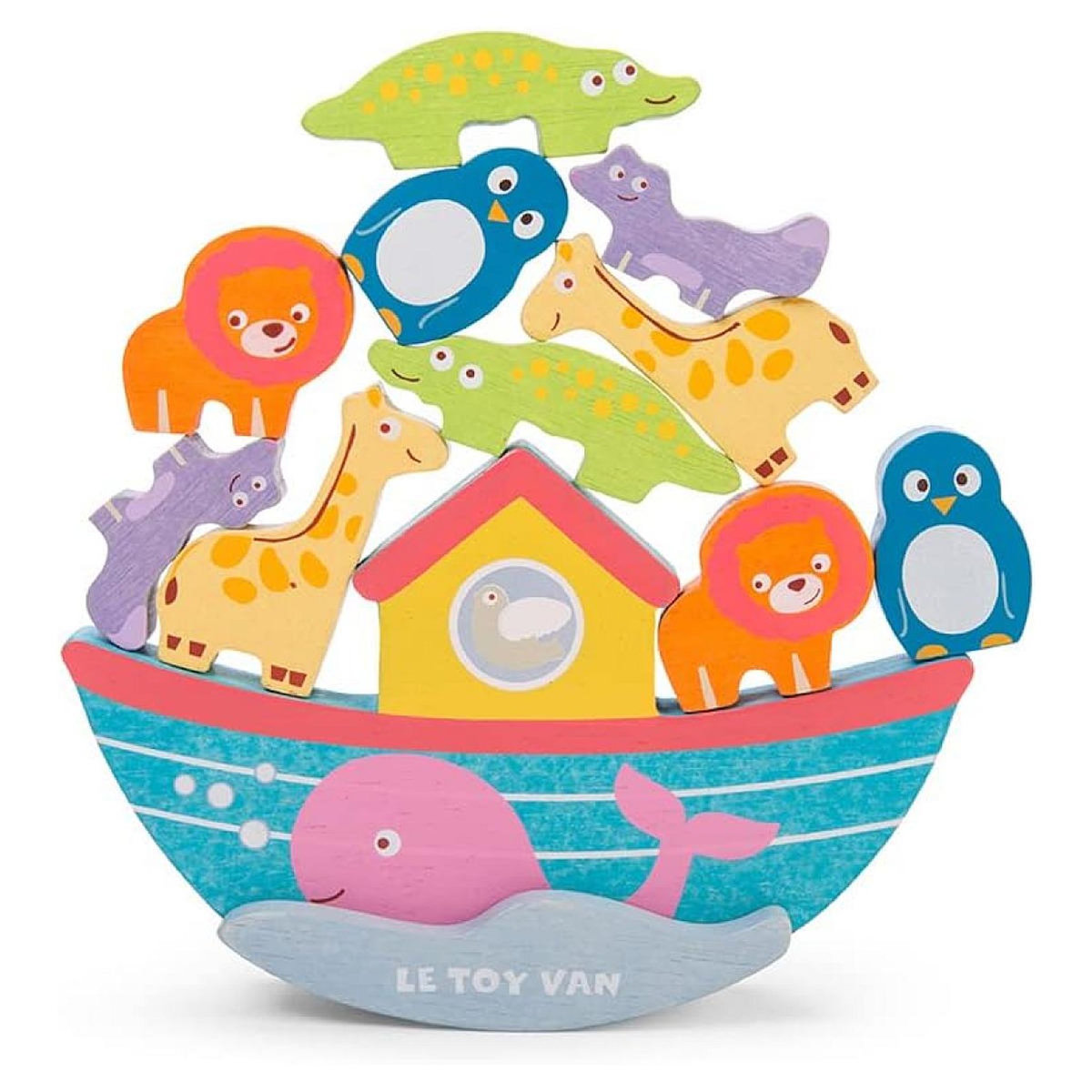 Le Toy Van Arche De Noé - Jeu D'équilibre - 11 Pièces