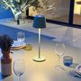 Voir la diapositive 5 : Lumisky 6 lampes LED avec plateau de chargement KELLY Vert Metal H38CM