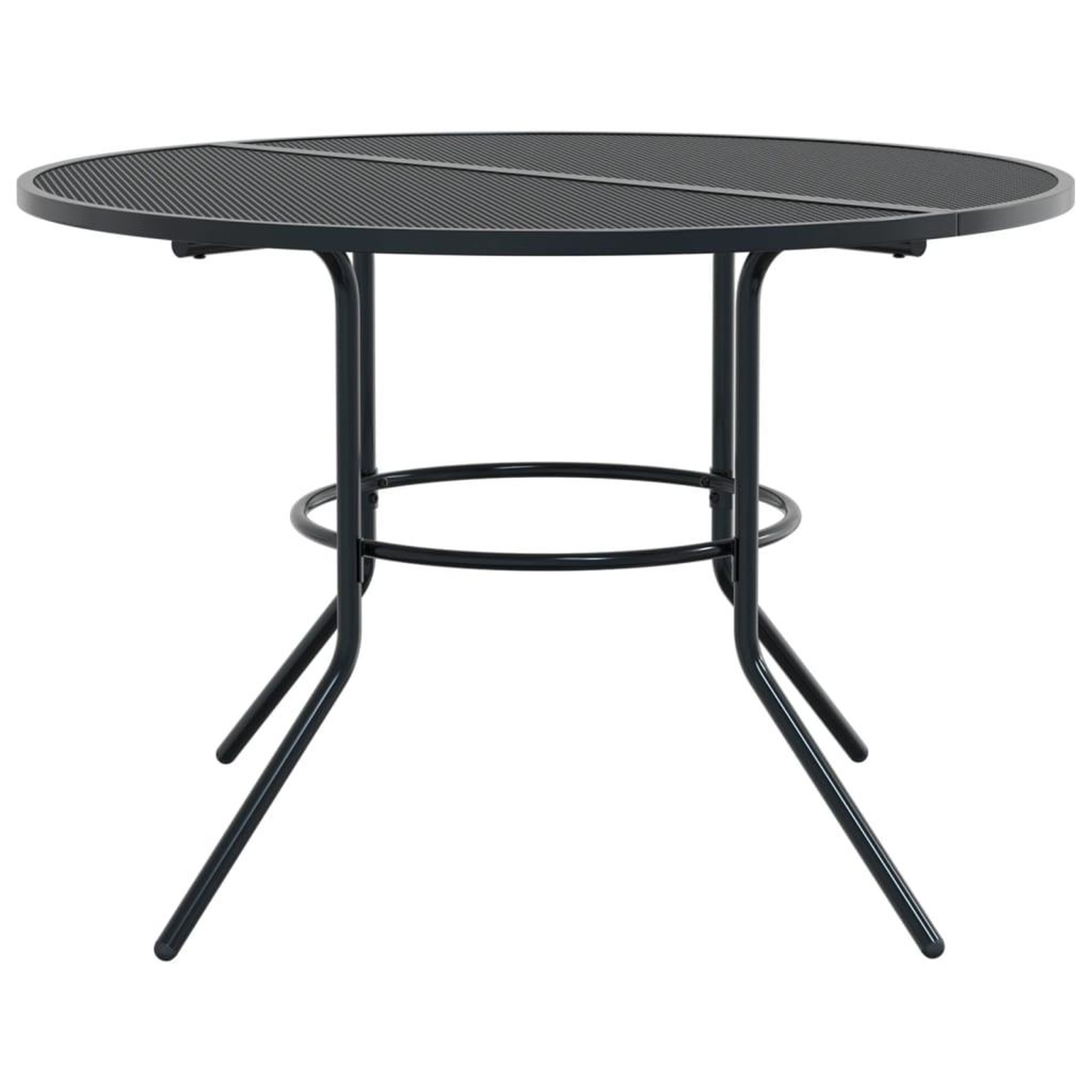 Voir la diapositive 5 : VIDAXL Ensemble de chaises de jardin empilables 5 pcs anthracite