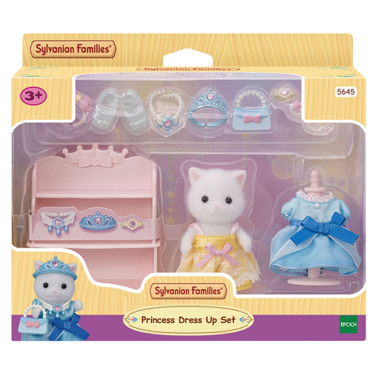Sylvanian families Sylvanian Families - 5645 - La fille Chat Persan et sa panoplie de princesse