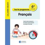 FRANCAIS 6E TOUT LE PROGRAMME. 58 SEANCES DE 20 MINUTES, EDITION 2024, Guigui Brigitte