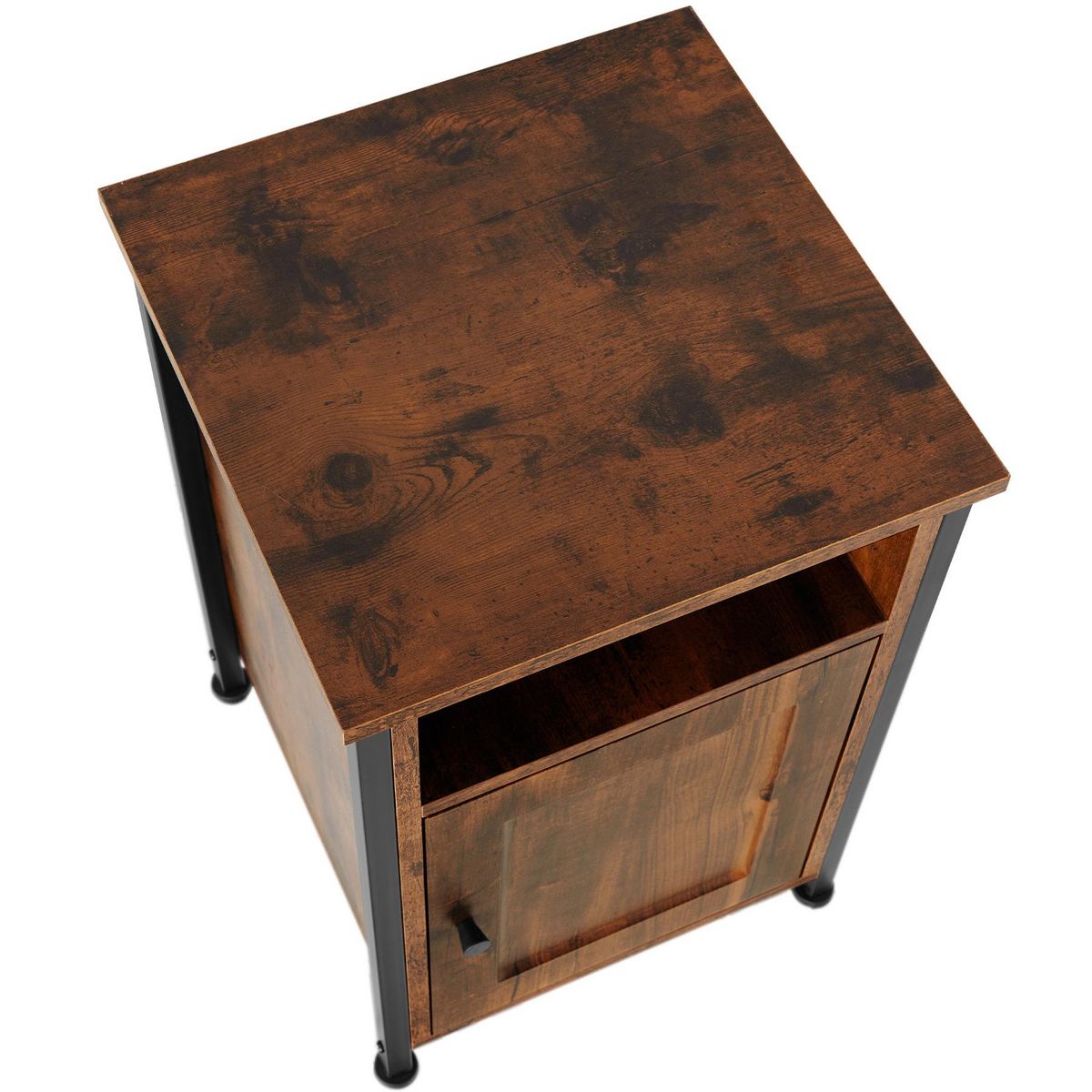 tectake Table de chevet Style industriel 40 x 42 x 605 cm