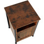 Voir la diapositive 3 : tectake Table de chevet Style industriel 40 x 42 x 605 cm