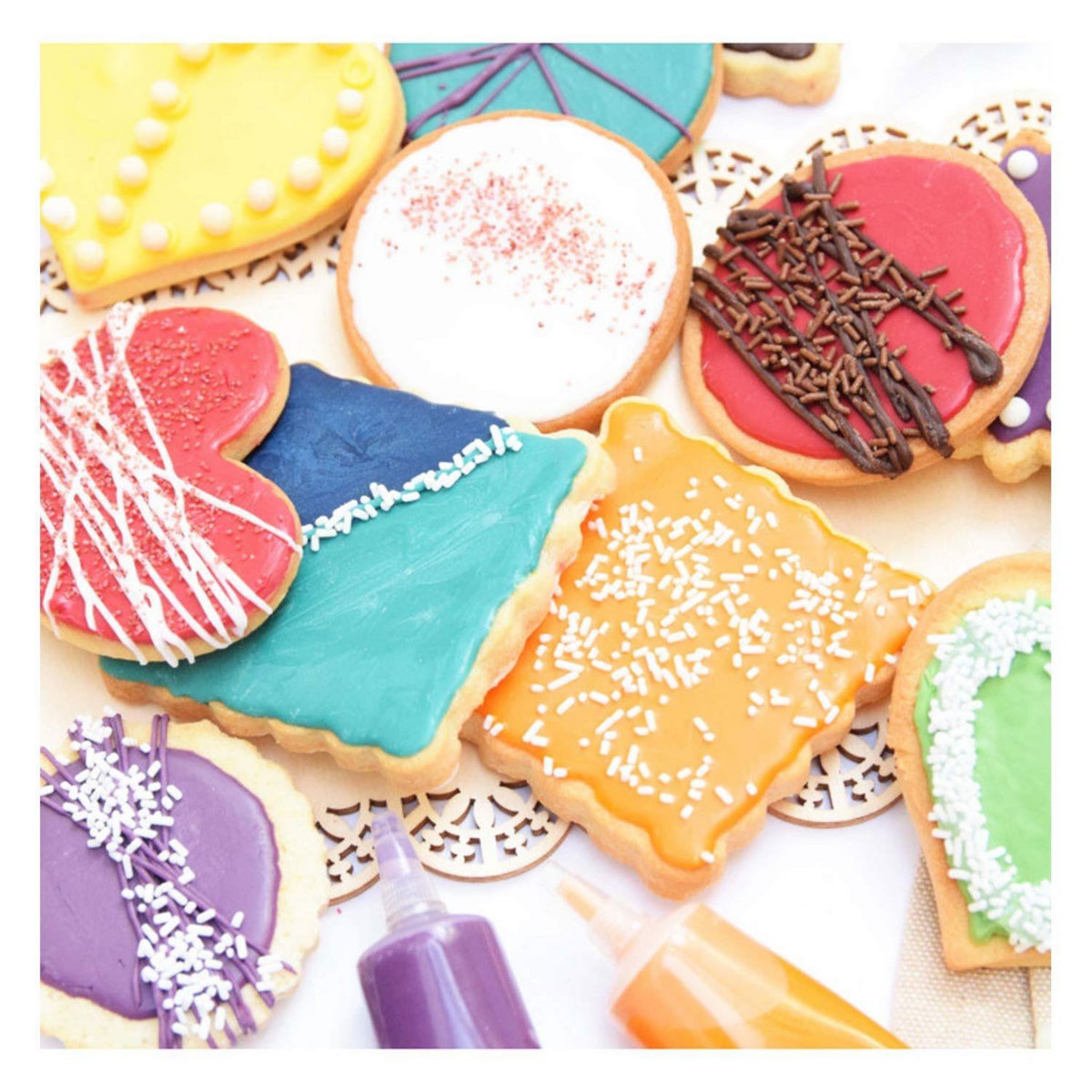 SCRAPCOOKING 4 stylos au chocolat Edition Noël