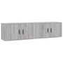 Voir la diapositive 2 : VIDAXL Meubles TV muraux 2 pcs sonoma gris 80x34,5x40 cm