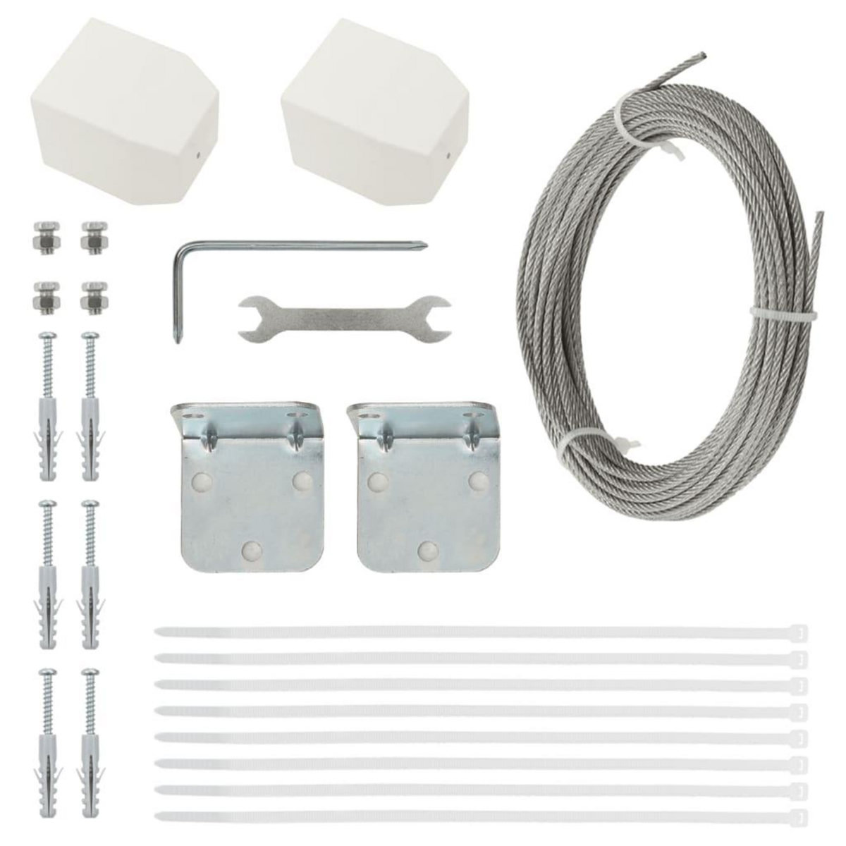 VIDAXL Ecran de balcon Noir 120x240 cm Tissu Oxford