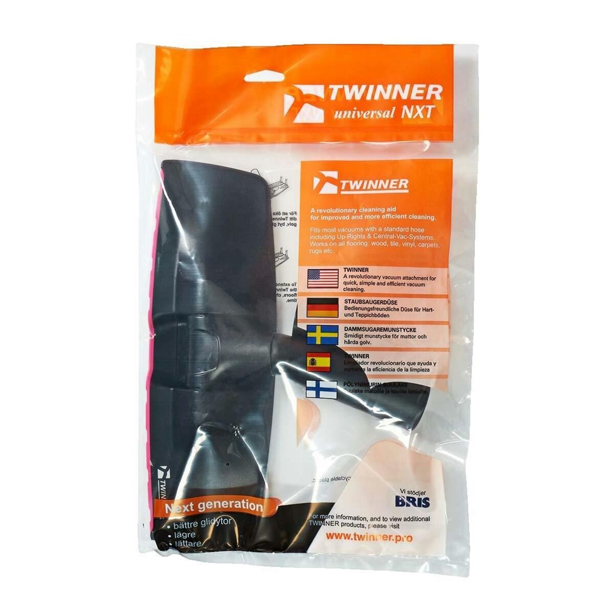 NEDIS Brosse aspirateur Nedis Twinner NXT ultra légère