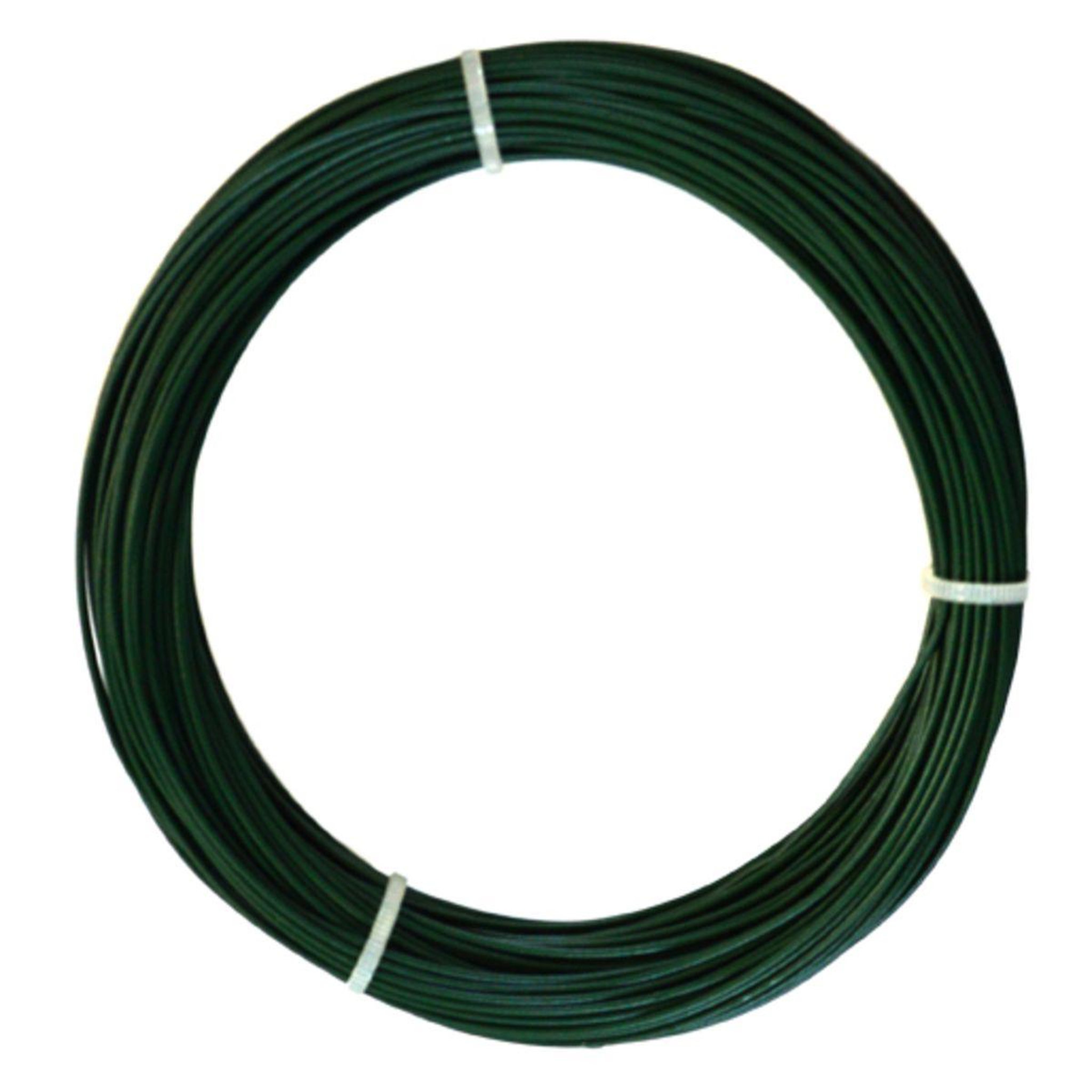 Nortene Fil de fer plastifié  Plast Wire  - 3 mm x 25 m