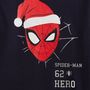 Voir la diapositive 2 : SPIDERMAN T-shirt manches longues de noël garçon