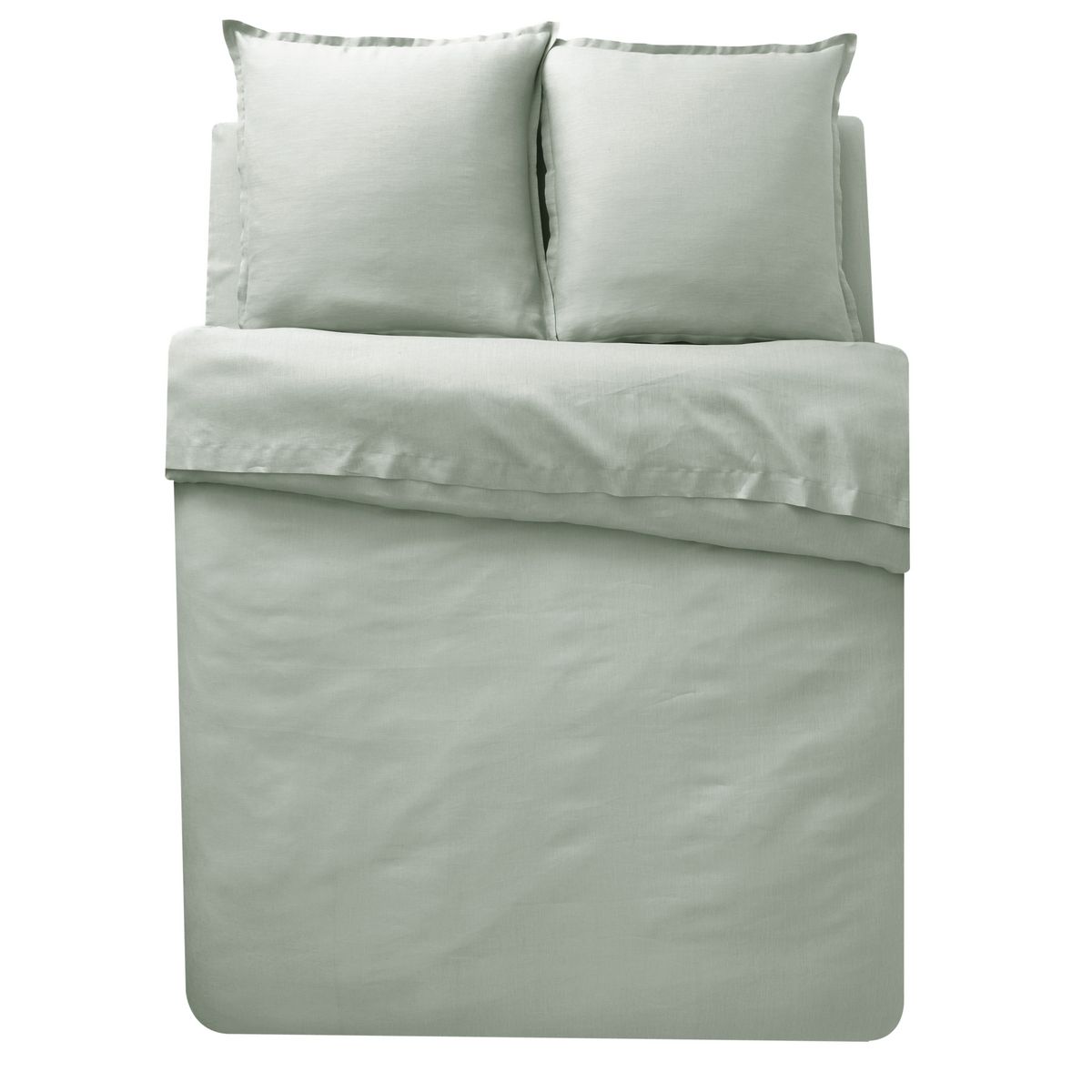Parure housse de couette unie en Lin ELISE