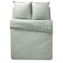 Voir la diapositive 2 : Parure housse de couette unie en Lin ELISE
