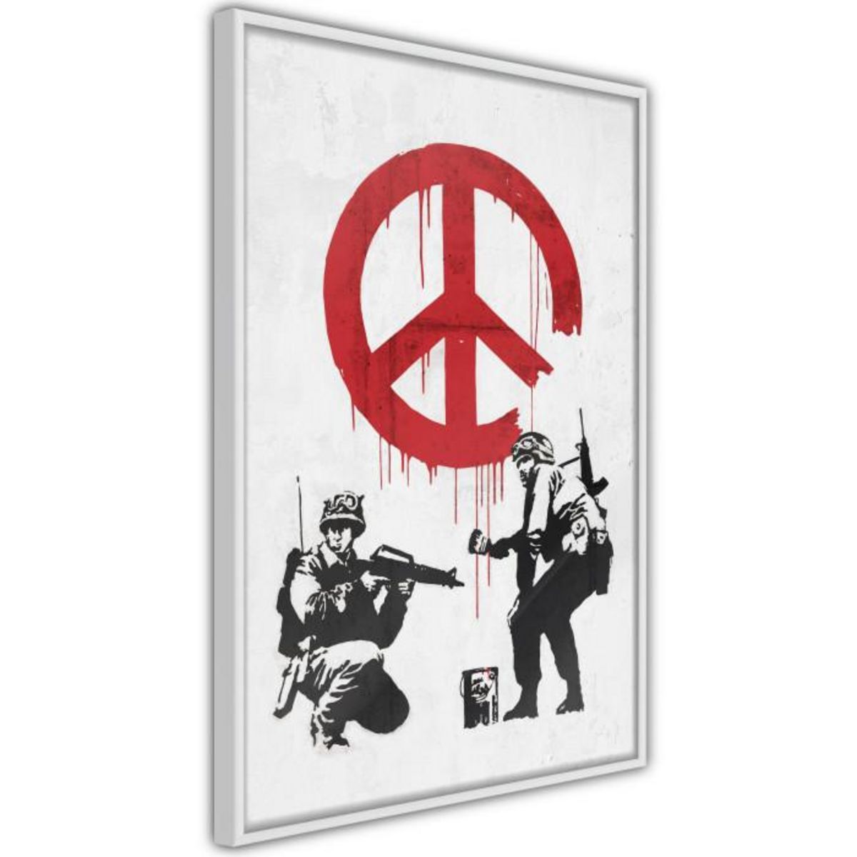Paris Prix Affiche Murale Encadrée  Banksy CND Soldiers II