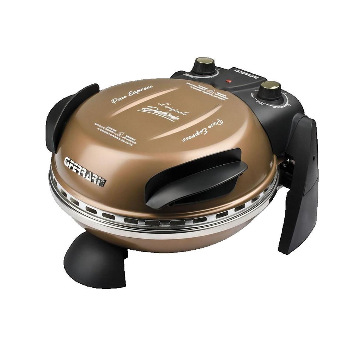 FERRARI Four à pizza électrique G3 Ferrari Delizia cuivre et noir