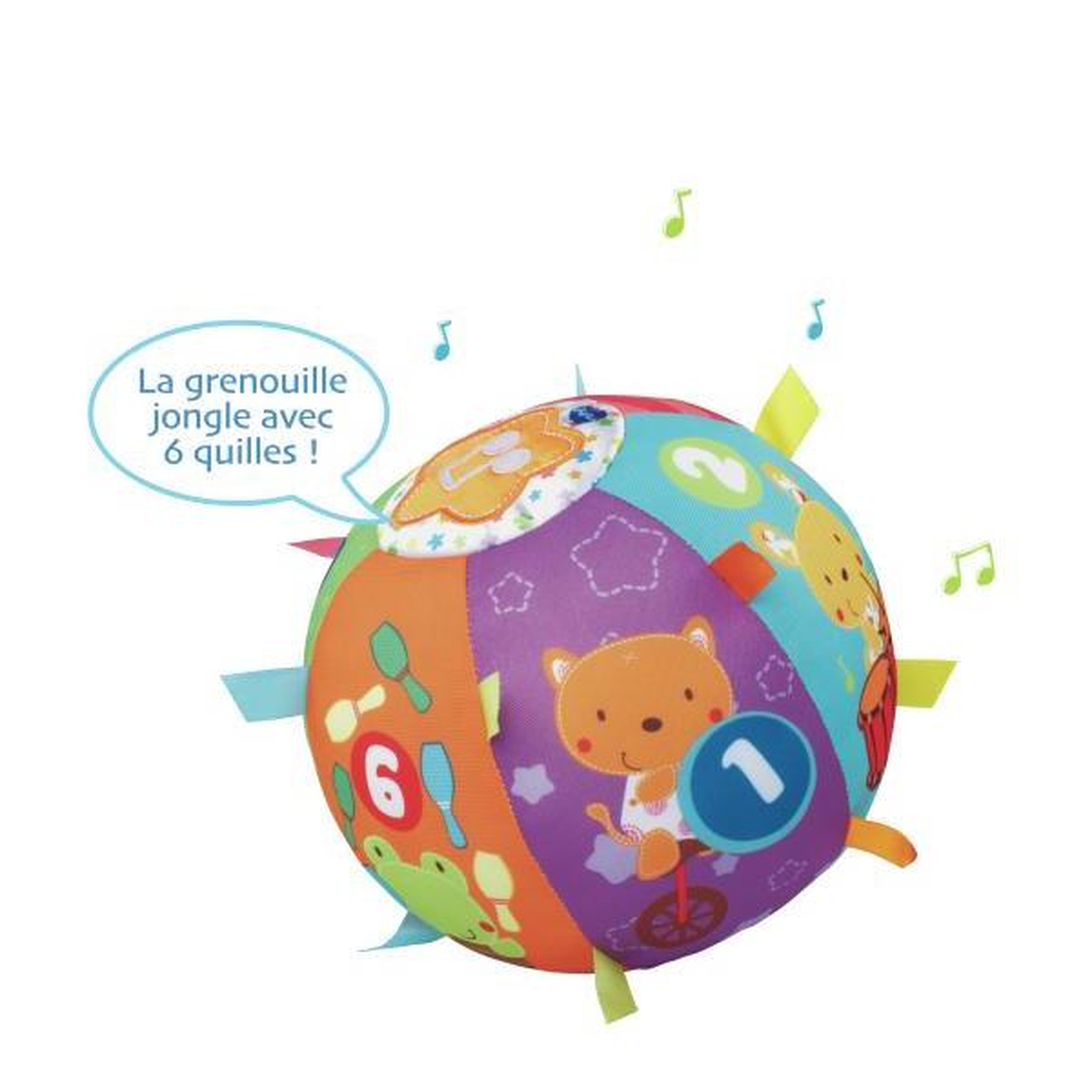 Voir la diapositive 5 : VTECH BABY VTECH BABY - Magi Balle d'Éveil des P'tits Copains