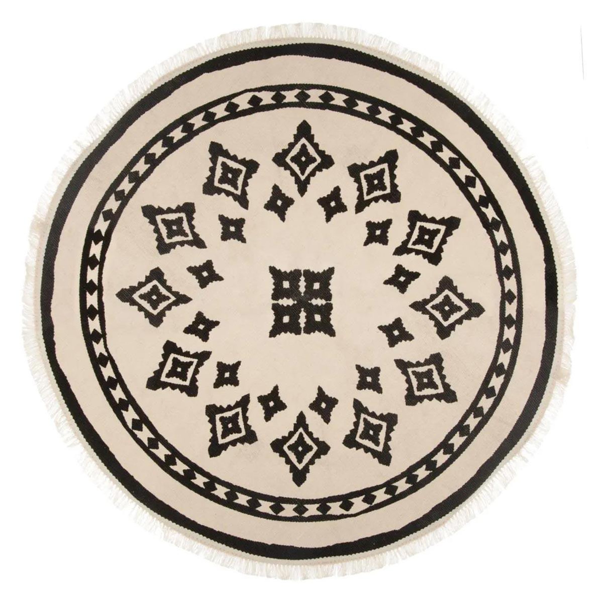 ATMOSPHERA Tapis de salon  nomade  90cm beige