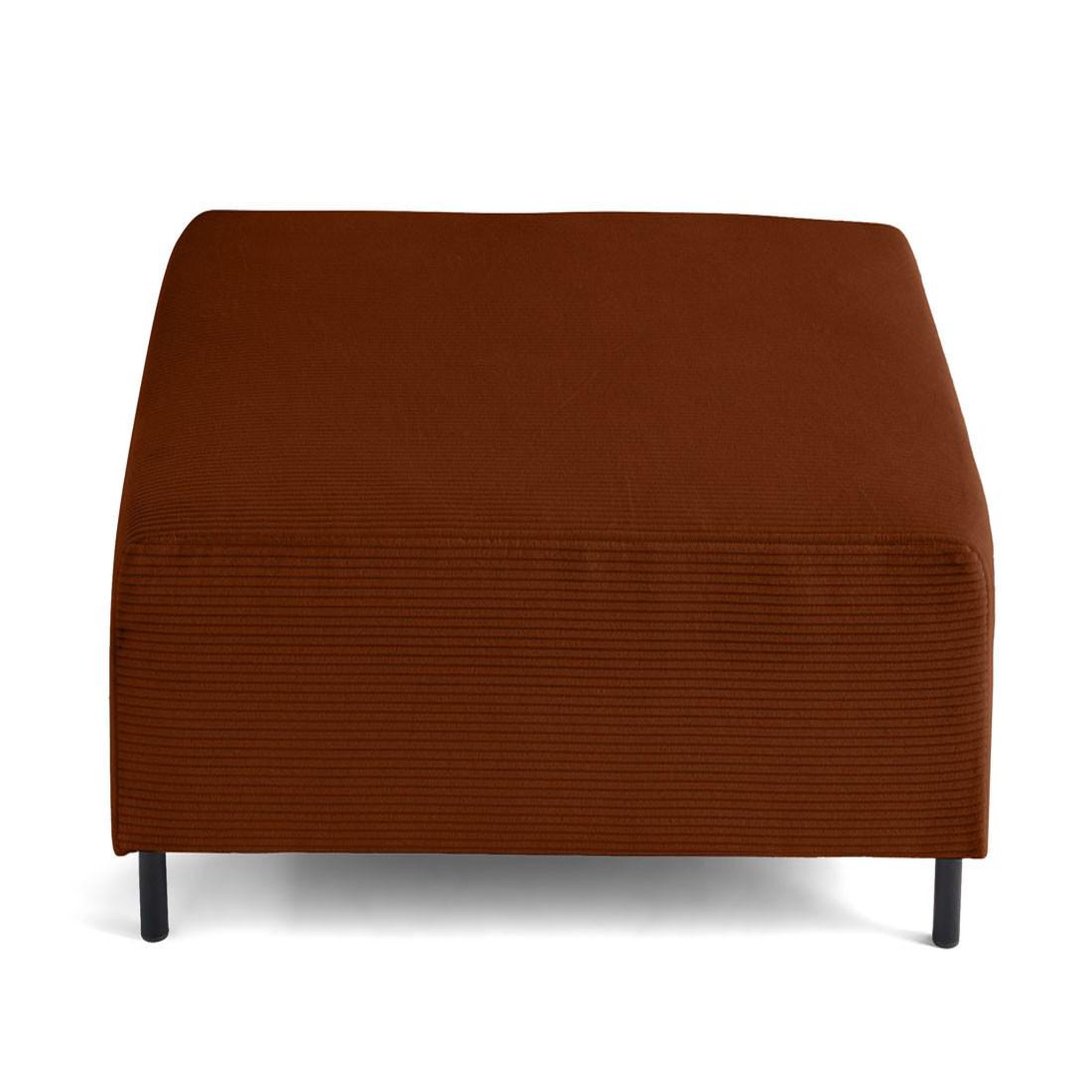 Voir la diapositive 3 : LISA DESIGN Edinburg - pouf modulable - en velours côtelé