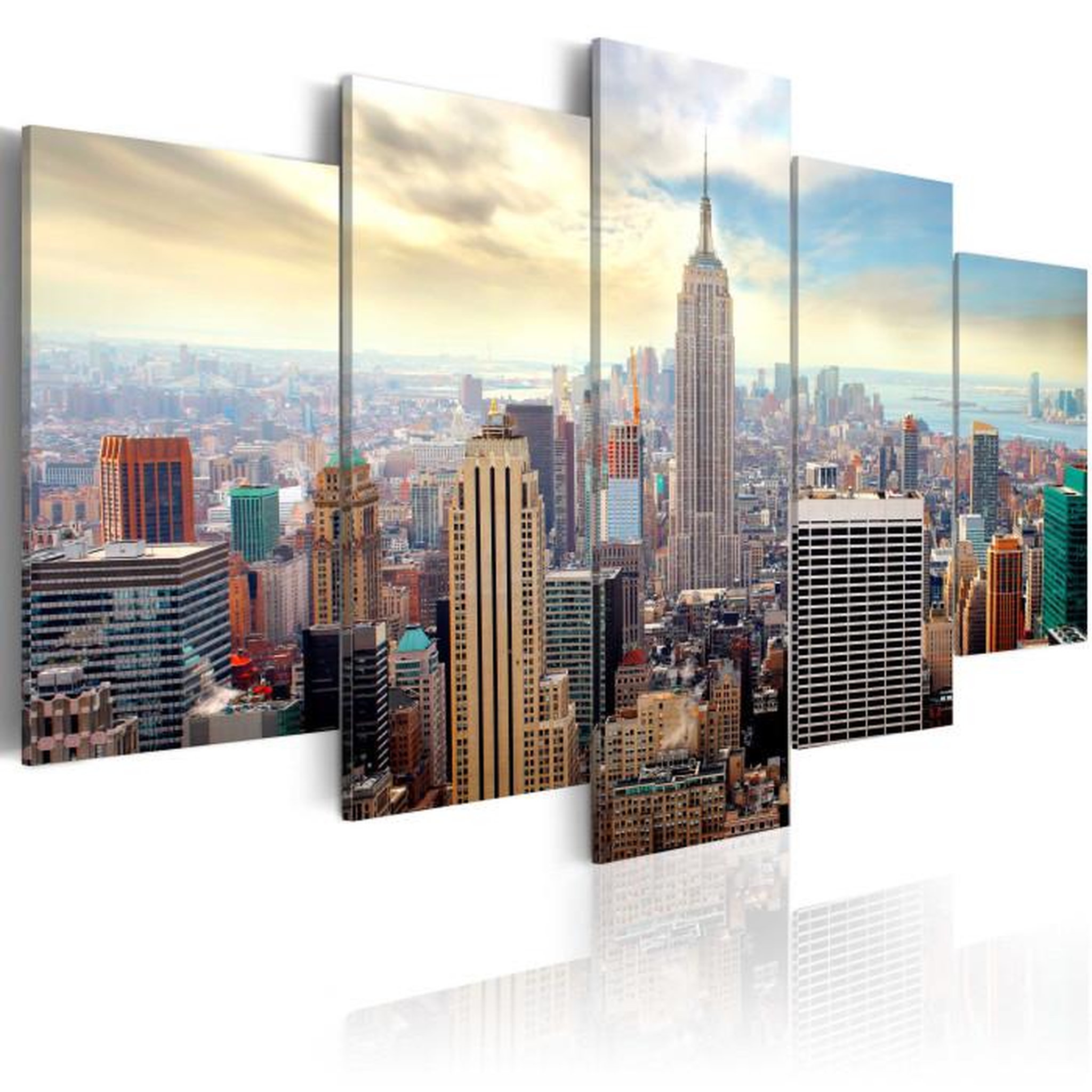 Paris Prix Tableau Imprimé  Morning in New York City. Coloris disponibles : Multicolore