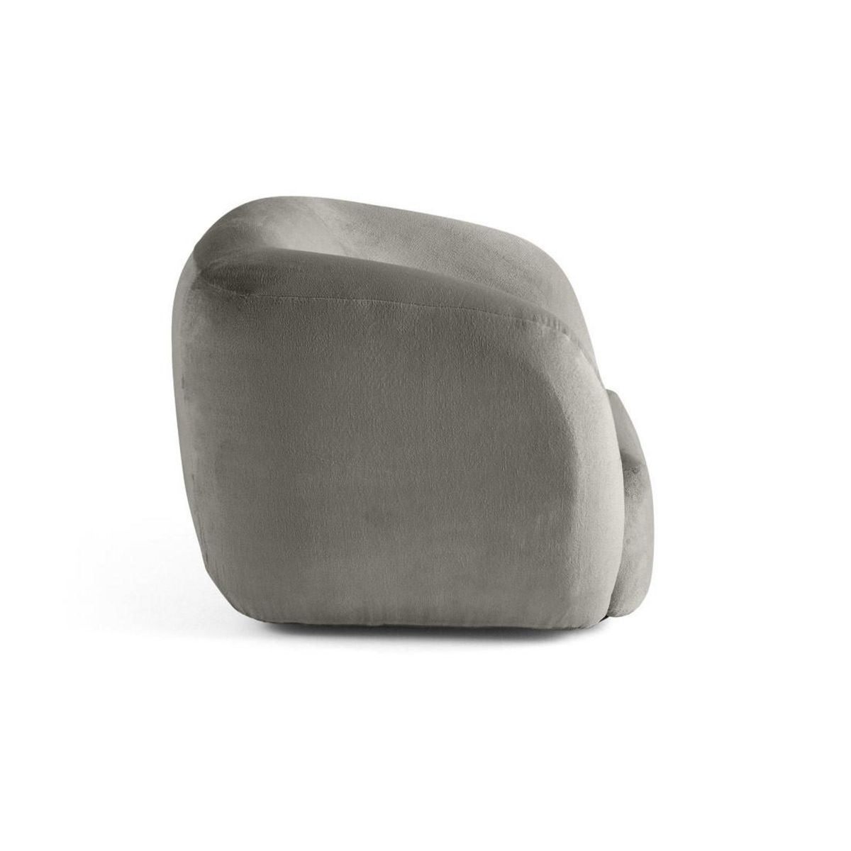 LISA DESIGN Ernee - fauteuil cocon - en velours