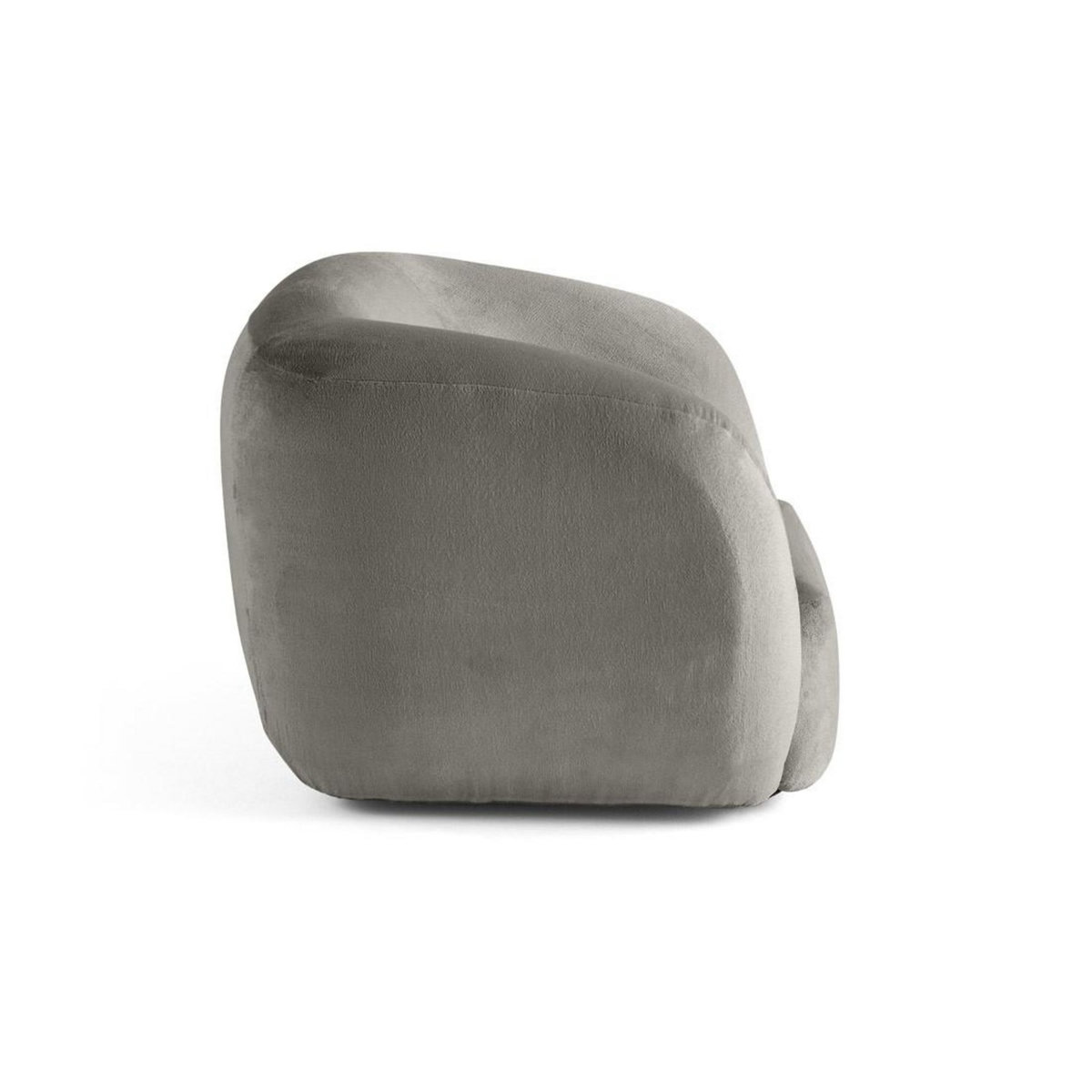 LISA DESIGN Ernee - fauteuil cocon - en velours