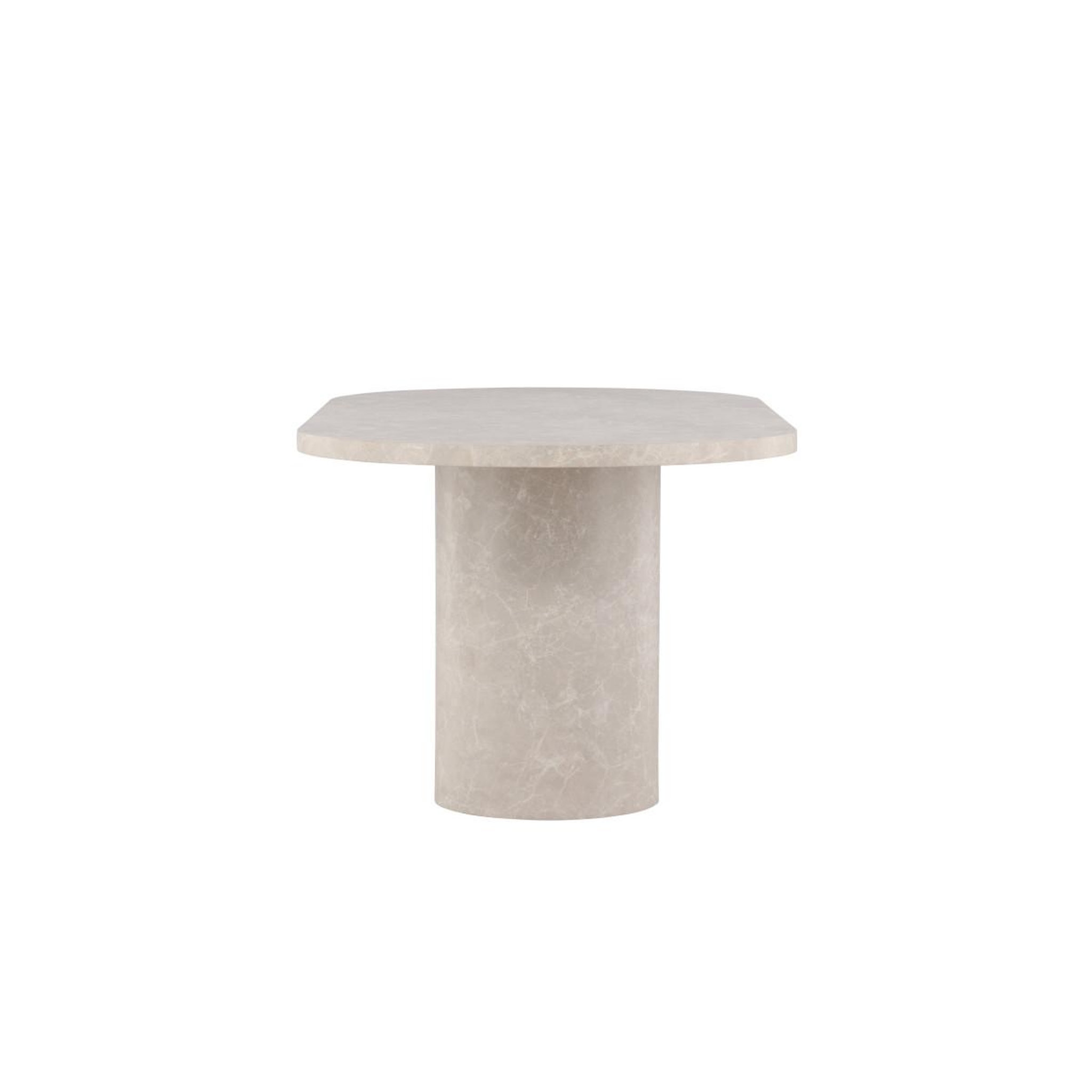 Voir la diapositive 4 : Paris Prix Table à manger effet marbre  narvik  200cm beige