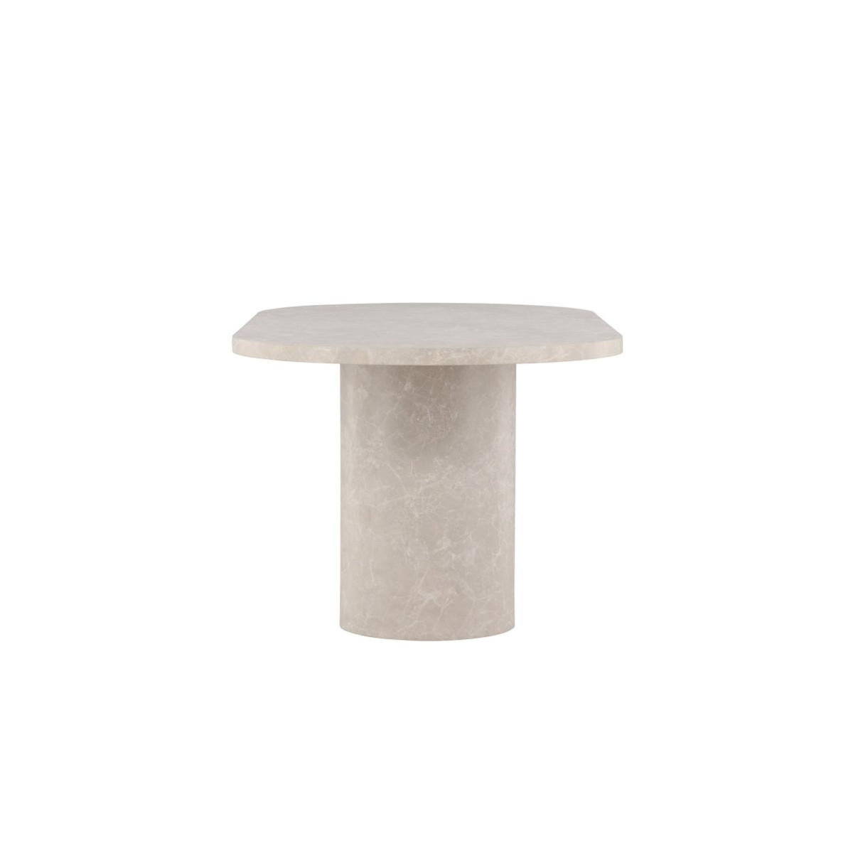 Paris Prix Table à Manger Effet Marbre  Narvik  200cm Beige
