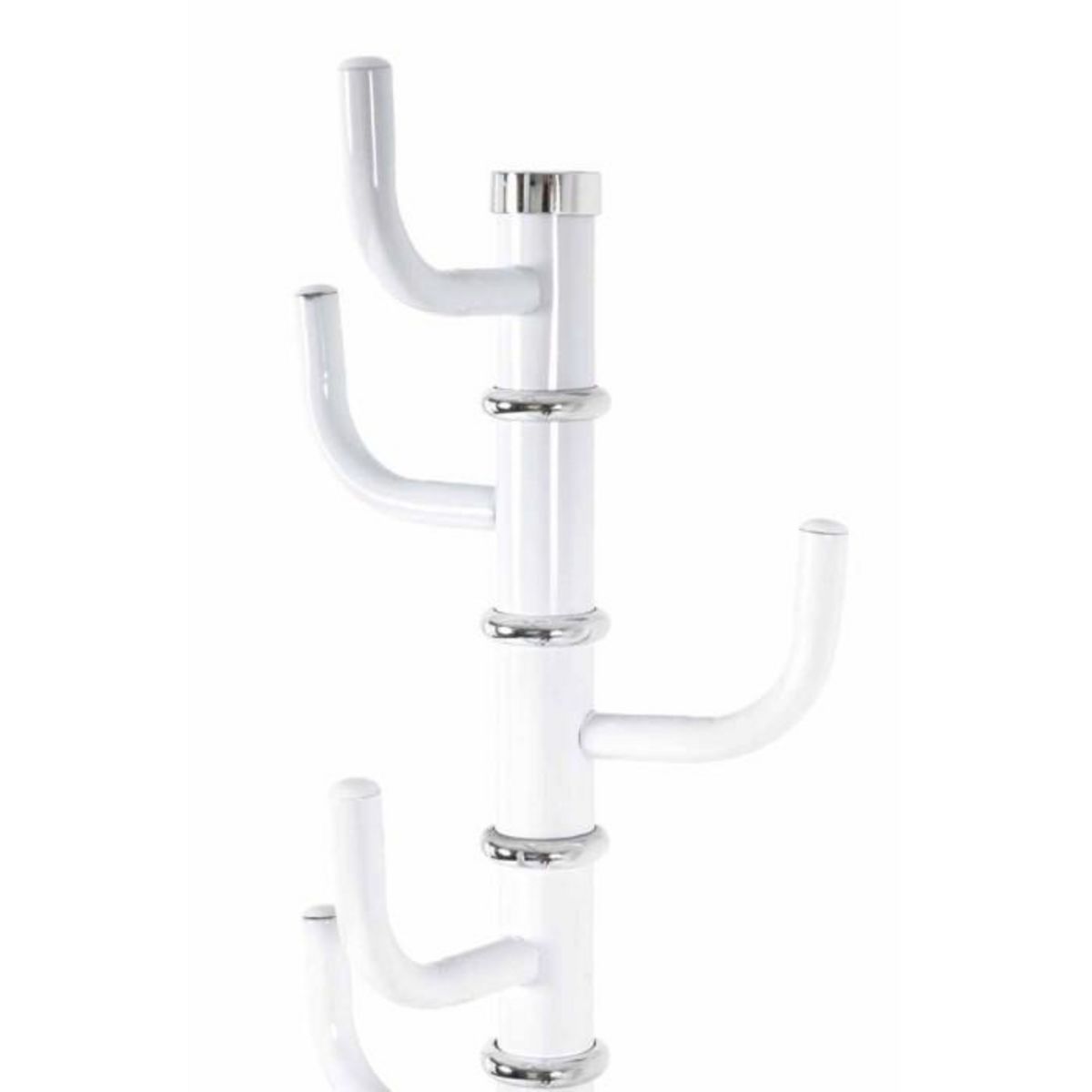 Paris Prix Porte-Manteaux 8 Crochets  Olgo  170cm Blanc